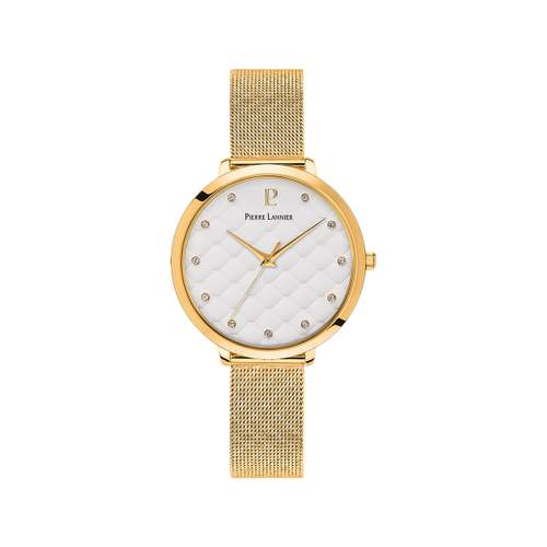 Montre PIERRE LANNIER Grace femme bracelet acier dorée