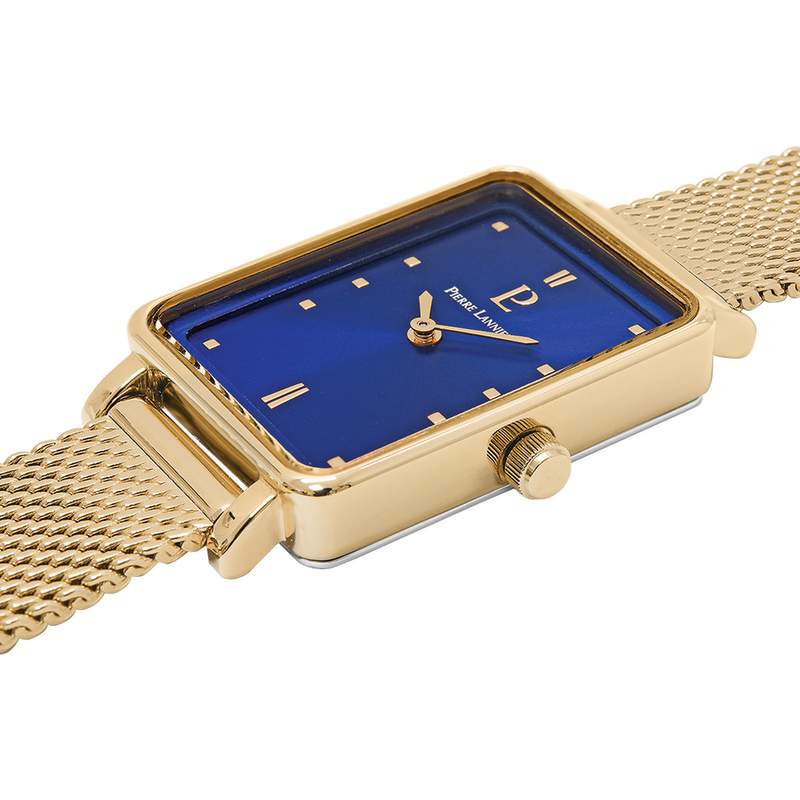 Montre PIERRE LANNIER Ariane femme bracelet acier dorée - vue 2