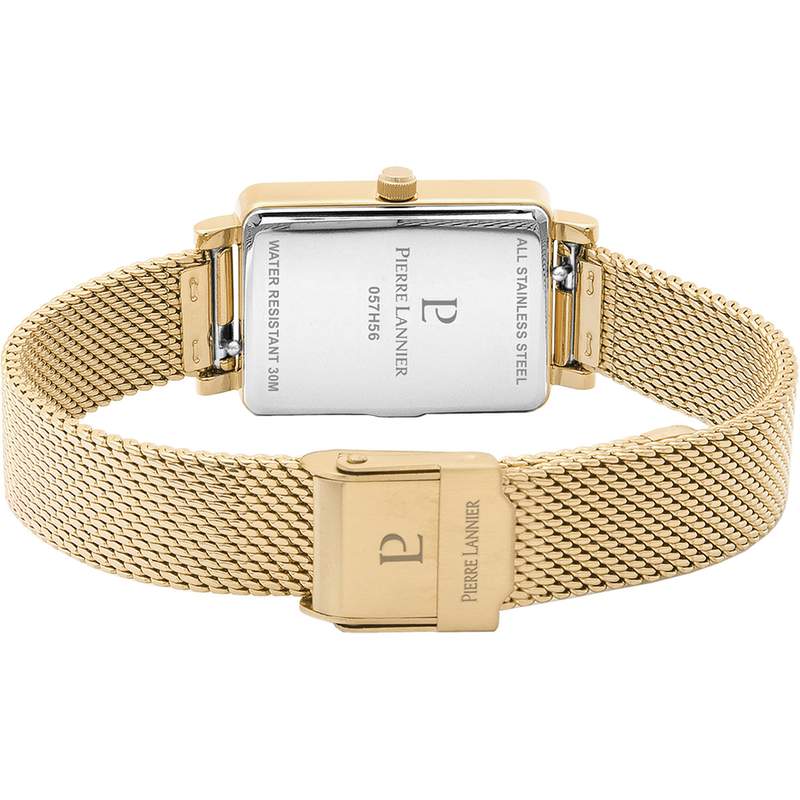 Montre PIERRE LANNIER Ariane femme bracelet acier dorée - vue 3