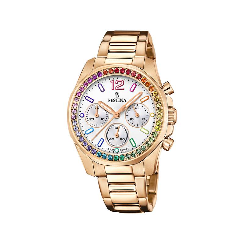 Montre FESTINA Boyfriend femme bracelet acier - vue 1