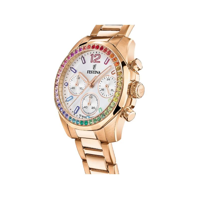 Montre FESTINA Boyfriend femme bracelet acier - vue 2