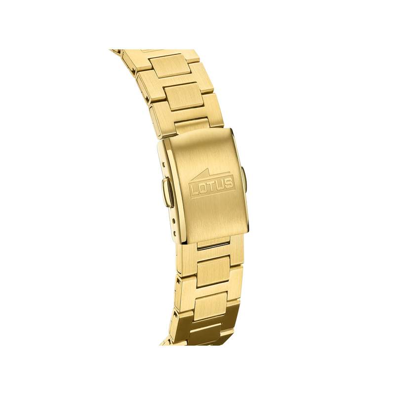 Montre LOTUS Freedom femme bracelet acier doré jaune - vue D1