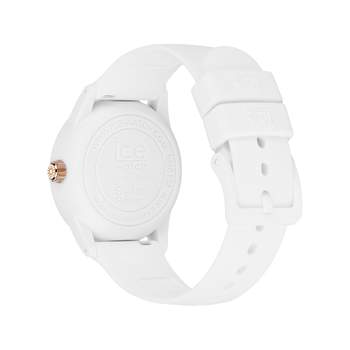 ICE WATCH dameshorloge met witte kunststof zonnebril en witte rubberen band