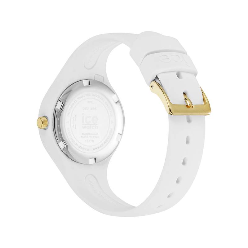 Montre ICE WATCH enfant plastique blanc bracelet caoutchouc blanc - vue 3