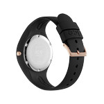 Montre ICE WATCH femme plastique noir bracelet caoutchouc noir - vue 3