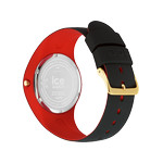 Montre ICE WATCH femme plastique noir bracelet caoutchouc noir - vue 3
