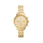 Montre FOSSIL Neutra femme chronographe acier doré - vue 1