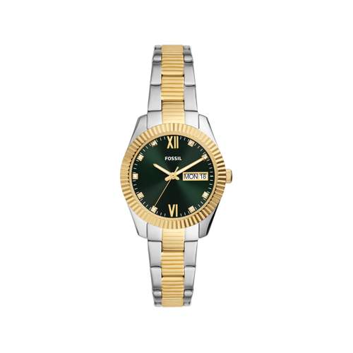 Montre FOSSIL Scarlette femme bracelet acier bicolore