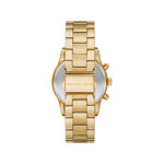 Montre MICHAEL KORS femme Ritz chronographe acier doré - vue 3