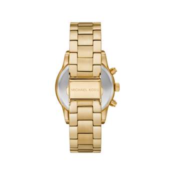 MICHAEL KORS dameshorloge Ritz chronograaf verguld staal