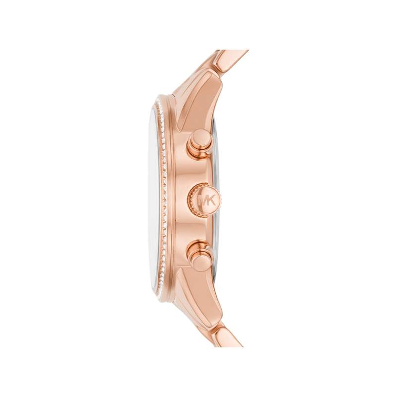 Montre MICHAEL KORS Ritz femme chronographe acier doré rose - vue 2