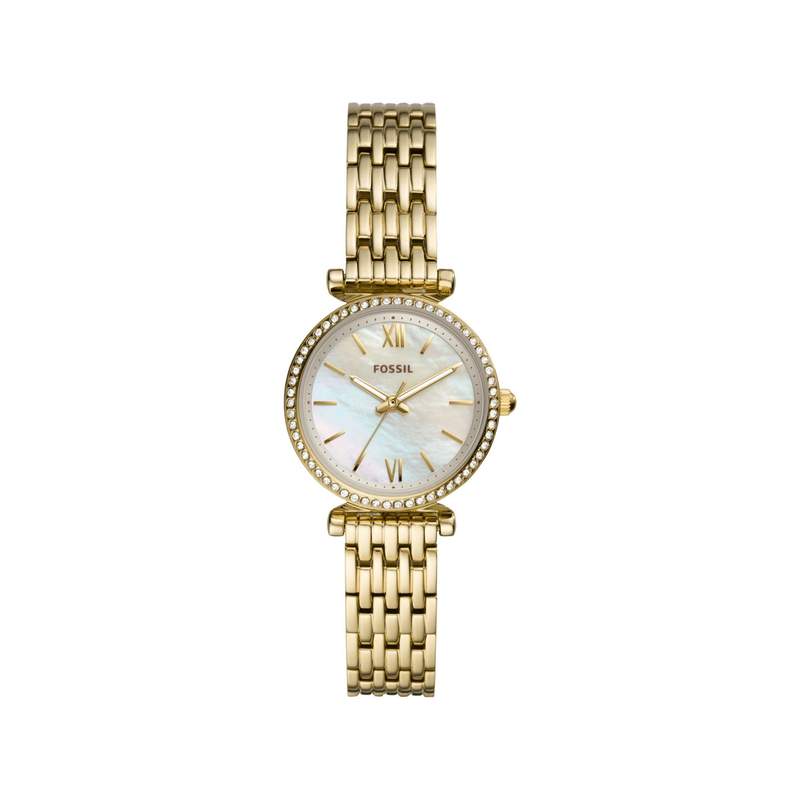 Montre FOSSIL Carlie mini femme bracelet acier doré - vue 1