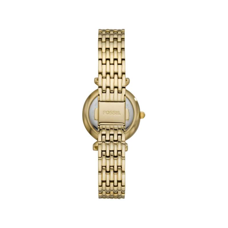 Montre FOSSIL Carlie mini femme bracelet acier doré - vue 3