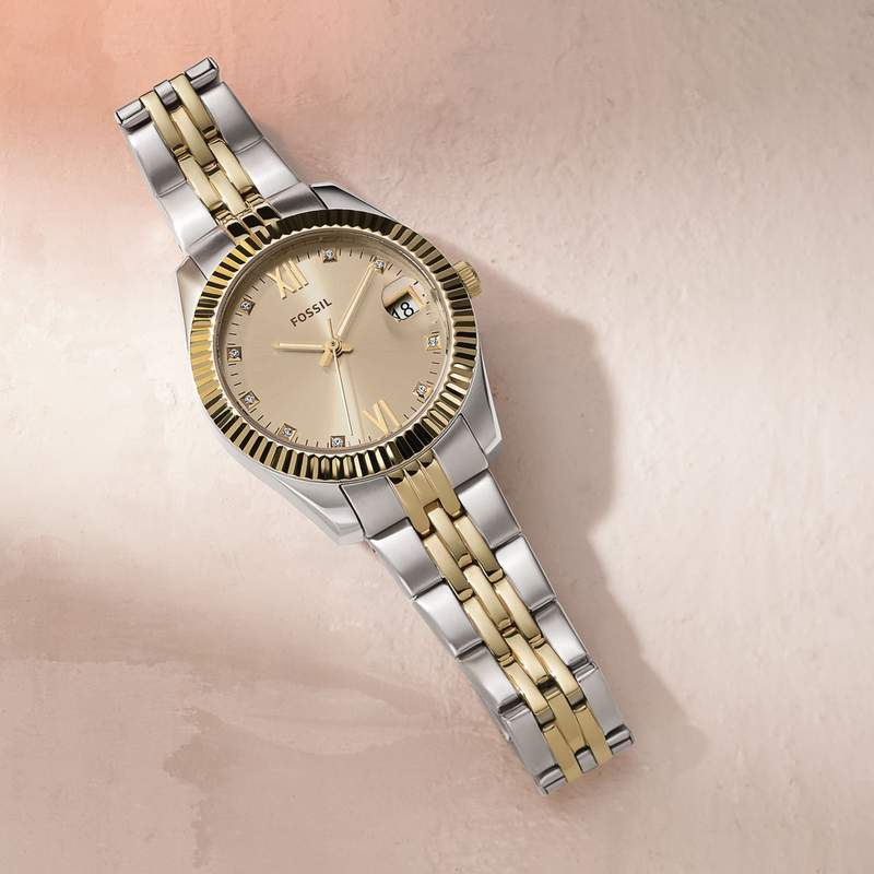 Montre FOSSIL Scarlette Mini femme acier - vue D1