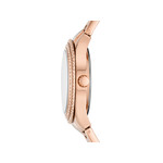 Montre FOSSIL Stella femme bracelet acier doré rose - vue 2