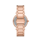 Montre MICHAEL KORS Parker femme acier doré rose - vue 3