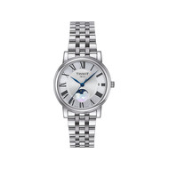 Montre TISSOT Carson Moonphase femme cadran gris bracelet acier inoxydable