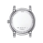 Montre TISSOT T-CLASSIC CARSON PREMIUM LADY MOONPHASE femme cadran gris bracelet acier inoxydable - vue 3