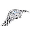 Montre TISSOT Carson Moonphase femme cadran gris bracelet acier inoxydable - vue VD1