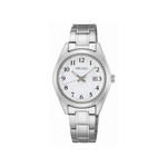 Montre SEIKO classique femme bracelet acier - vue 1