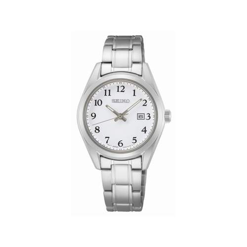 SEIKO klassiek dameshorloge met stalen armband