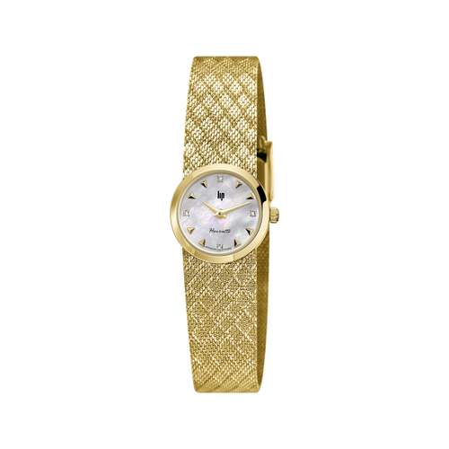 LIP Henriette dameshorloge met gouden metalen armband