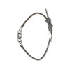 Montre LIP Henriette femme acier bracelet cuir gris - vue V2