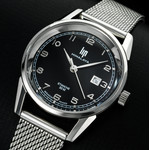 Montre LIP Himalaya femme acier bracelet métal - vue D1