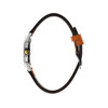 Montre LIP Himalayafemme acier bracelet cuir orange - vue V2
