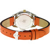 Montre LIP Himalayafemme acier bracelet cuir orange - vue V3