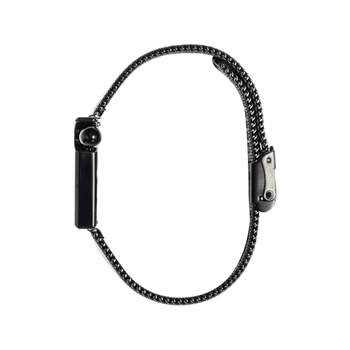 LIP Mach 2000 Mini Moon women's watch black steel black metal bracelet