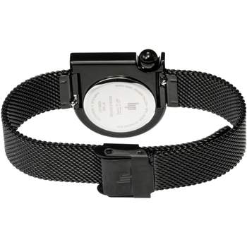 LIP Mach 2000 Mini Moon women's watch black steel black metal bracelet