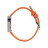 Montre LIP Mach 2000 Mini Square femme acier bracelet cuir orange - vue V2