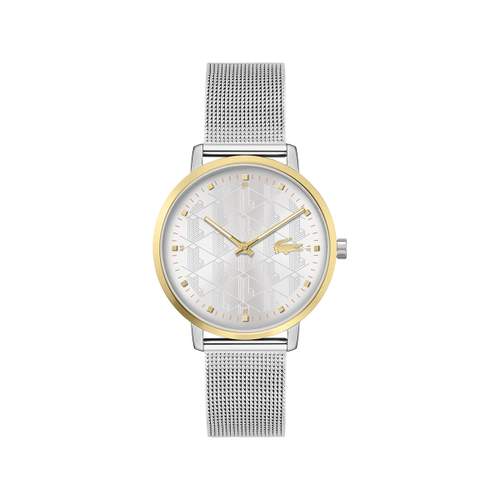LACOSTE crocorigin women's watch grey steel bracelet