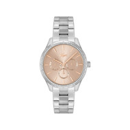 Montre LACOSTE providence femme bracelet acier gris