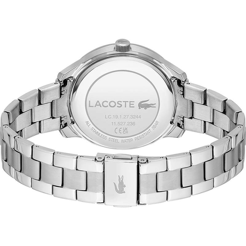 Montre LACOSTE providence femme bracelet acier gris - vue 3