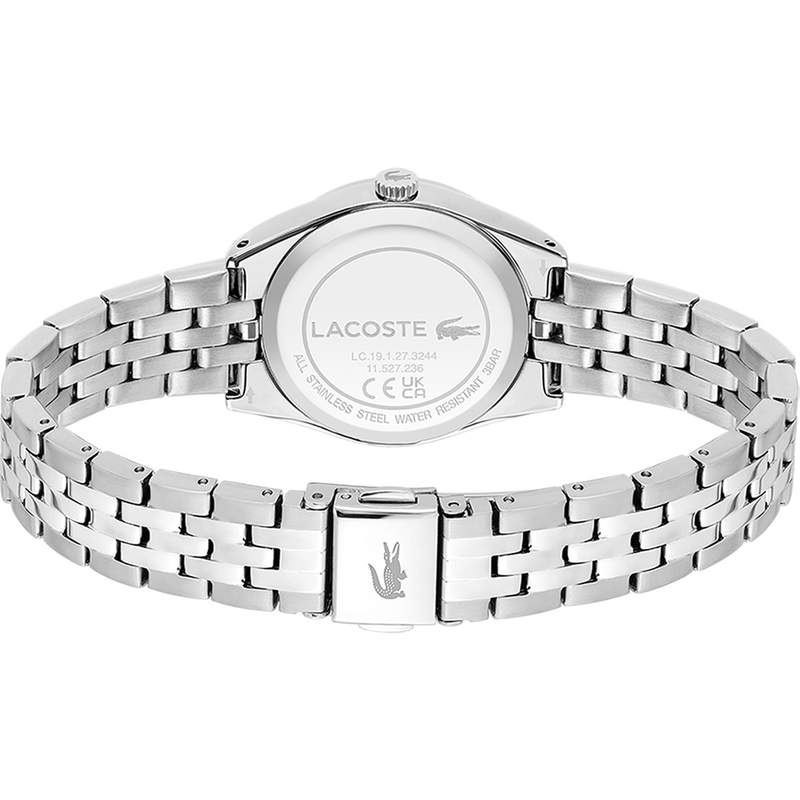 Montre LACOSTE Tuilerie femme bracelet acier gris - vue 3