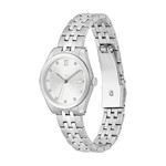 Montre LACOSTE Tuilerie femme bracelet acier gris - vue D1