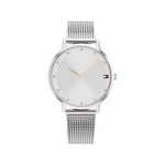 Montre TOMMY HILFIGER Pippa femme bracelet acier gris - vue 1