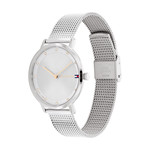 Montre TOMMY HILFIGER Pippa femme bracelet acier gris - vue D1