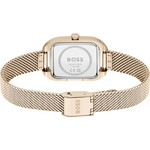 BOSS Business ladies watch pink gold stainless steel bracelet - view 3