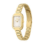 Montre BOSS Business femme bracelet acier doré jaune - vue D1