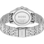 BOSS Sport Lux ladies' watch with grey stainless steel bracelet - view 3