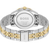 Montre BOSS Sport Lux femme bracelet acier bicolore jaune - vue V3