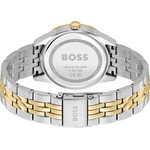 Montre BOSS Sport Lux femme bracelet acier bicolore jaune - vue 3