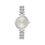 Montre BOSS Business femme bracelet acier gris - vue 1