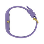 Montre ICE WATCH ice glitter femme bracelet silicone lilas - vue 2