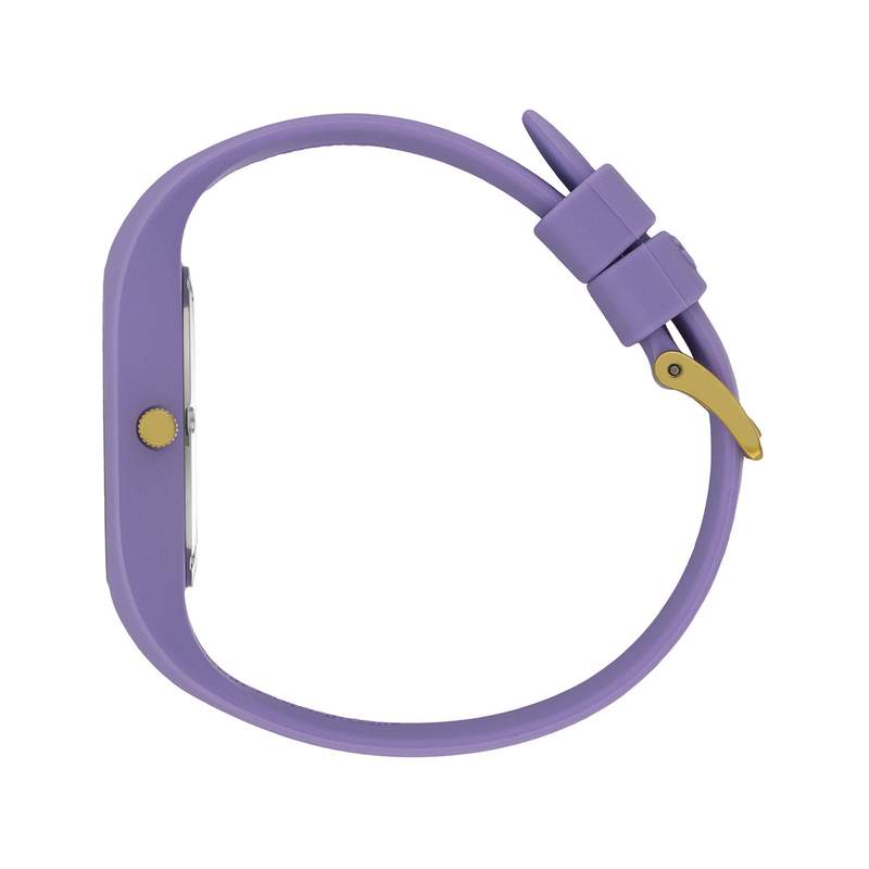 Montre ICE WATCH ice glitter femme bracelet silicone lilas - vue 2