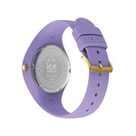 Montre ICE WATCH ice glitter femme bracelet silicone lilas - vue 3