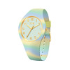 Montre ICE WATCH Ice Tie and Dye femme bracelet silicone bleu clair - vue V1